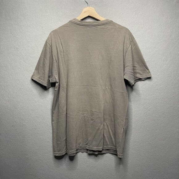 Vintage Y2K Anchor Blue Skull Graphic Integritas Graphic Tee L - Picture 7 of 8